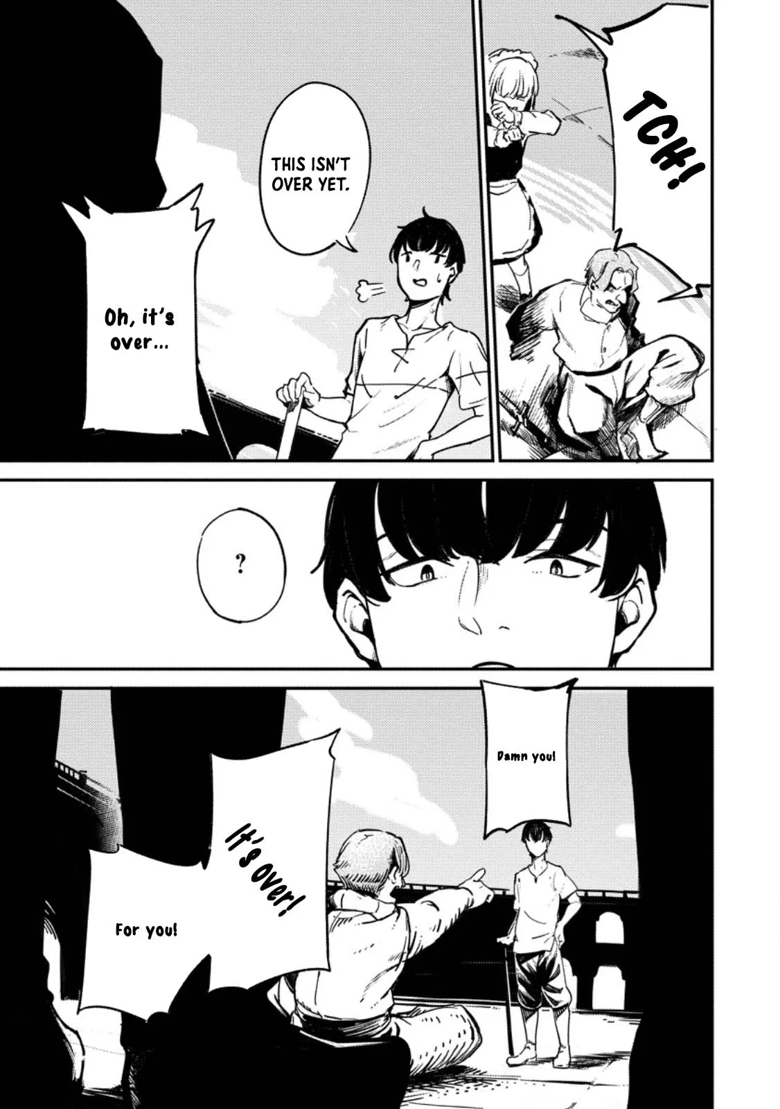 Saikyou Kyuutei Shinan-yaku no Ossan, Tsuihousareta Hekichi de Musou Suru ~Maboroshi to Natta Shuzoku no Bishoujo-tachi o Sodatete Henkyou o Kaitaku~ Chapter 2.1 - page 7