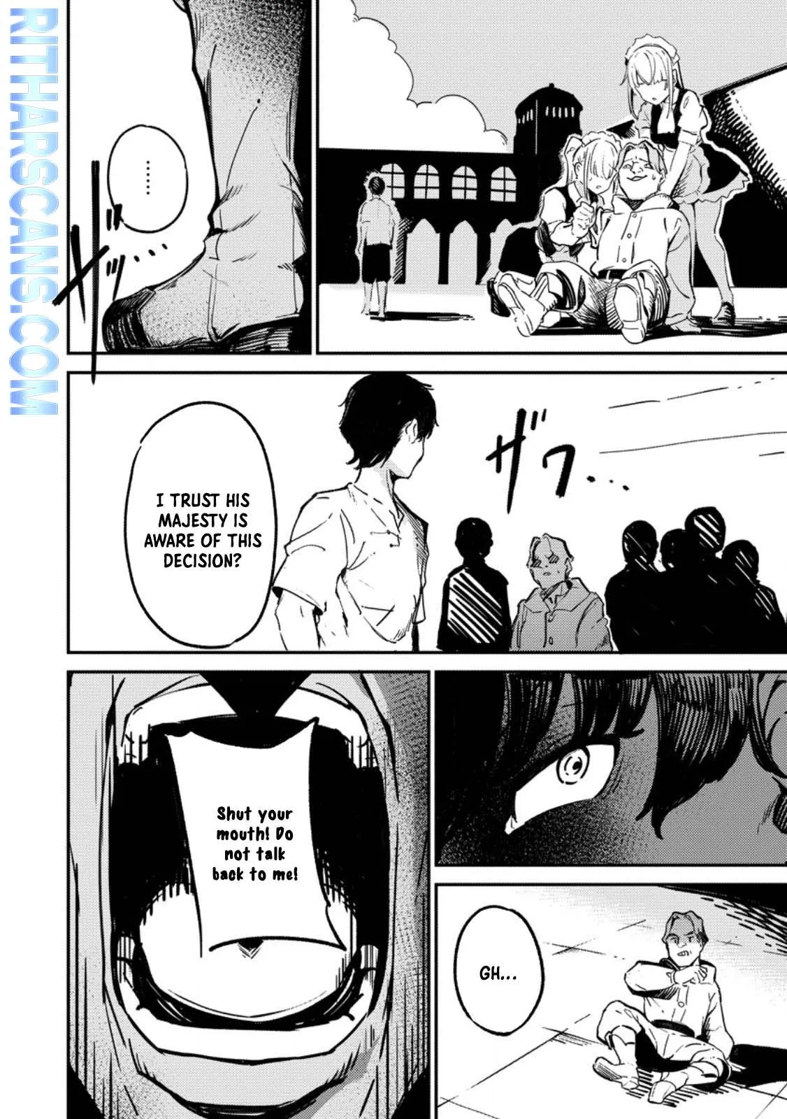 Saikyou Kyuutei Shinan-yaku no Ossan, Tsuihousareta Hekichi de Musou Suru ~Maboroshi to Natta Shuzoku no Bishoujo-tachi o Sodatete Henkyou o Kaitaku~ Chapter 2.2 - page 8