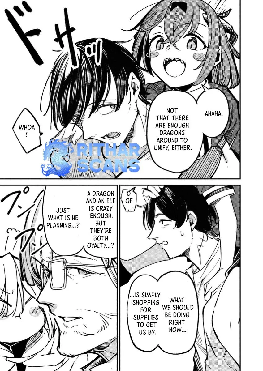 Saikyou Kyuutei Shinan-yaku no Ossan, Tsuihousareta Hekichi de Musou Suru ~Maboroshi to Natta Shuzoku no Bishoujo-tachi o Sodatete Henkyou o Kaitaku~ Chapter 3.2 - page 6
