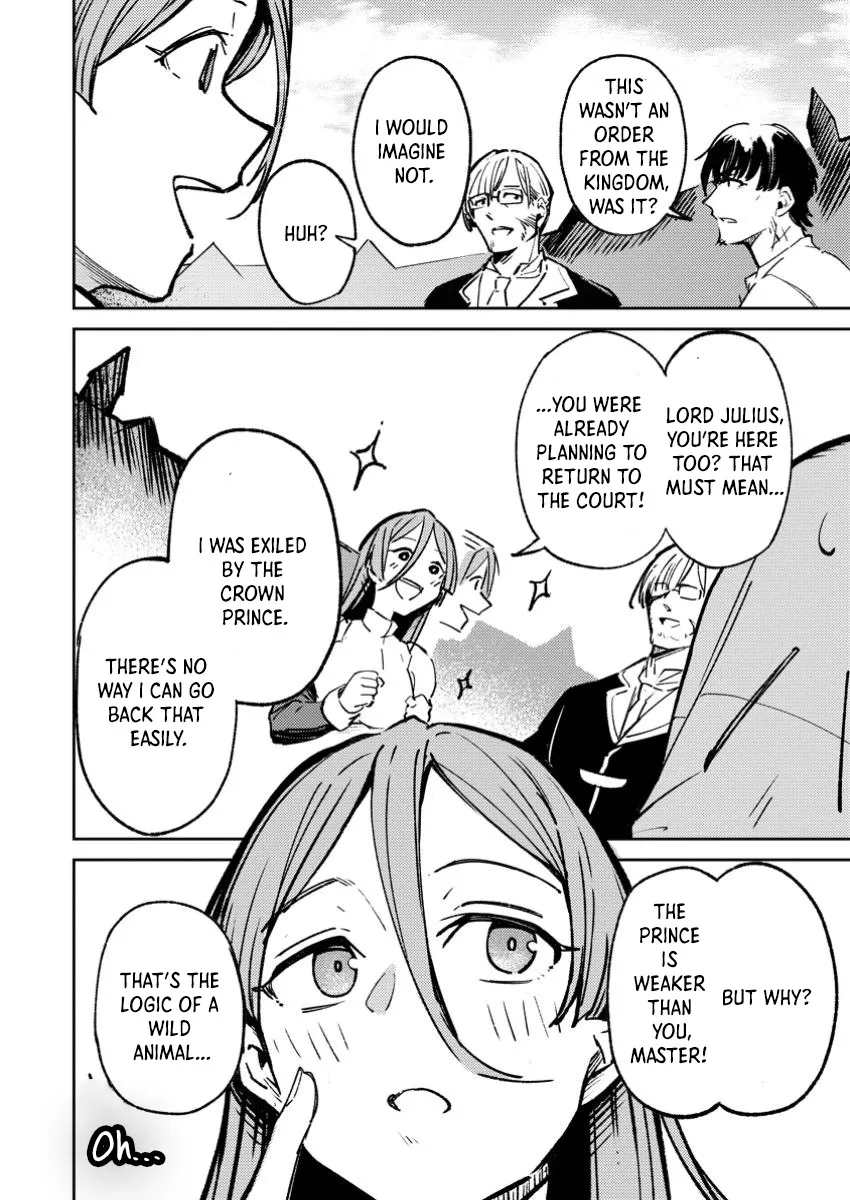 Saikyou Kyuutei Shinan-yaku no Ossan, Tsuihousareta Hekichi de Musou Suru ~Maboroshi to Natta Shuzoku no Bishoujo-tachi o Sodatete Henkyou o Kaitaku~ Chapter 4.2 - page 4