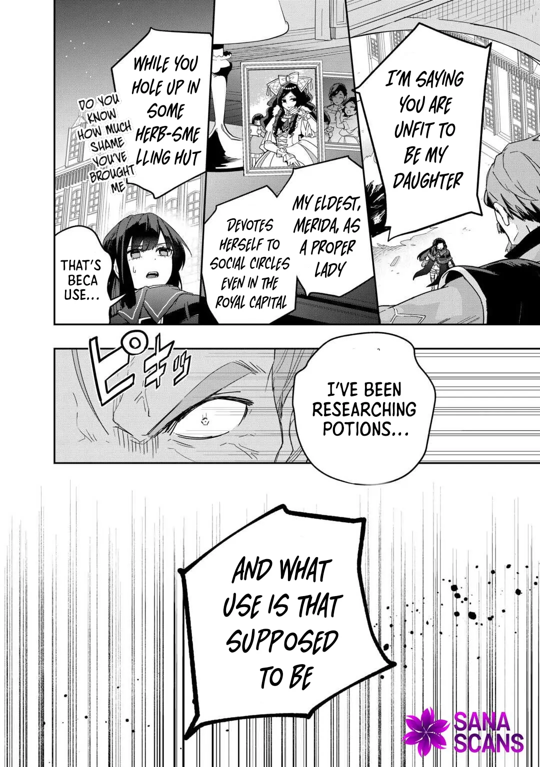 The Banished Daughter and Her Potion-Made Prosperity Chapter 1 - page 11