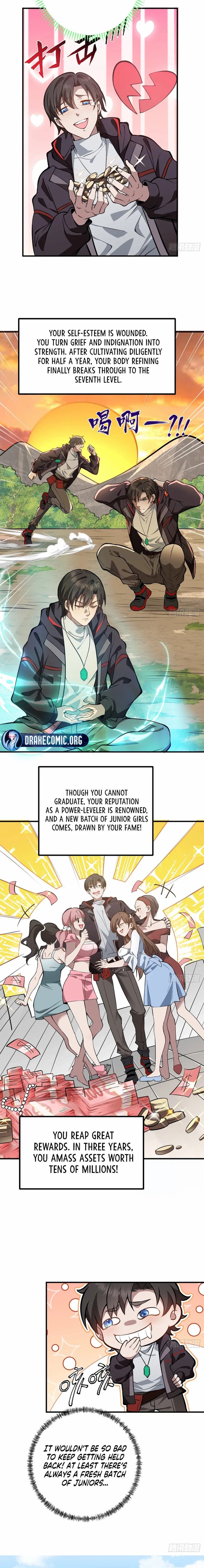 Others level up, I cultivate—emerging only at Great Ascension Chapter 1 - page 6