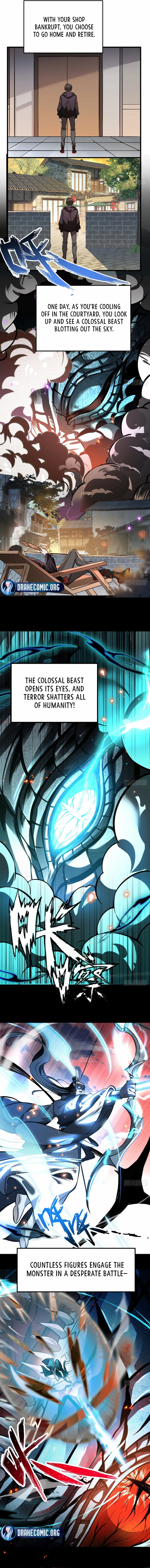 Others level up, I cultivate—emerging only at Great Ascension Chapter 1 - page 8