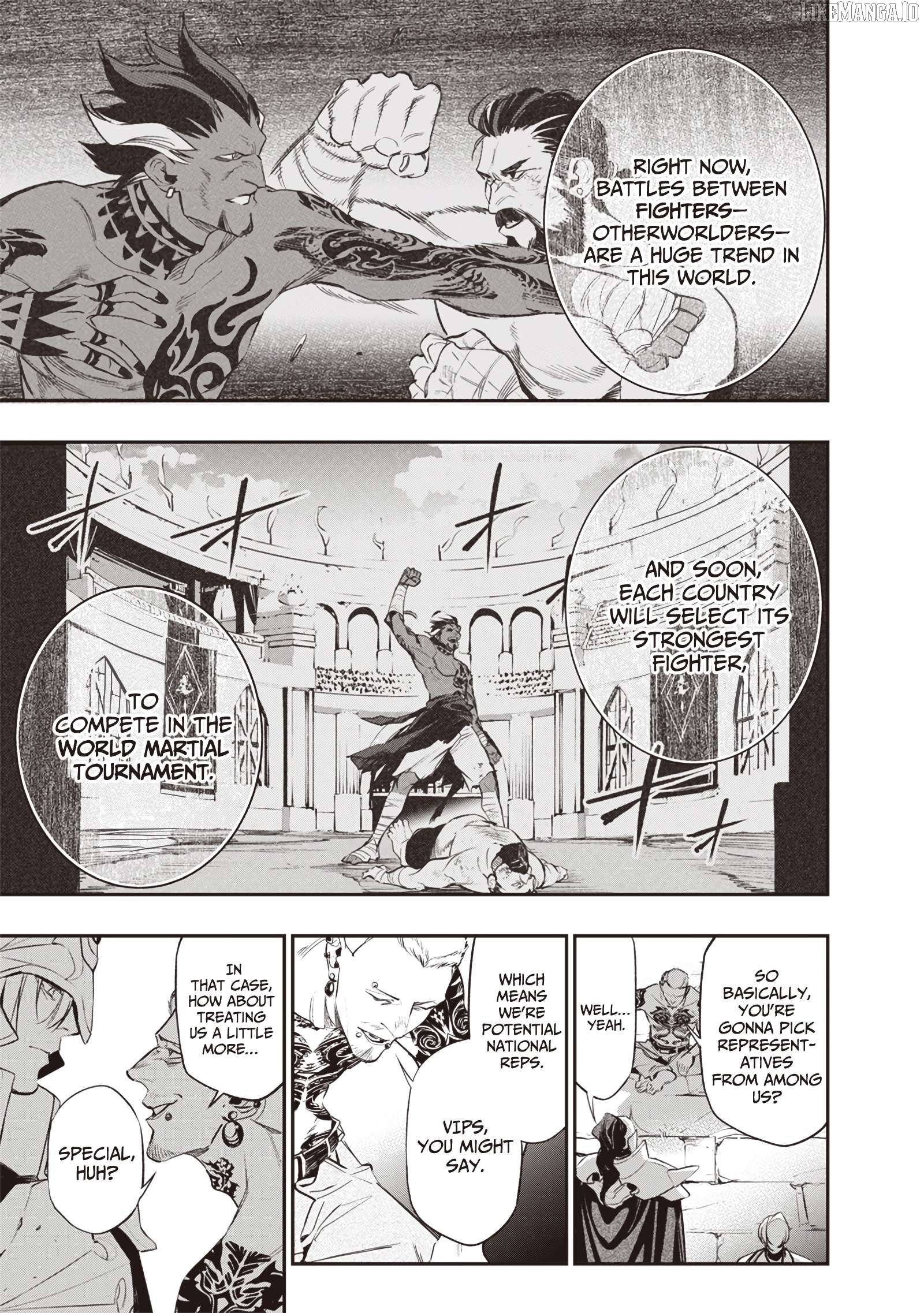 Reincarnated Fighting Gamer: An Old Man's Guide to Conquering Another World Chapter 2 - page 11