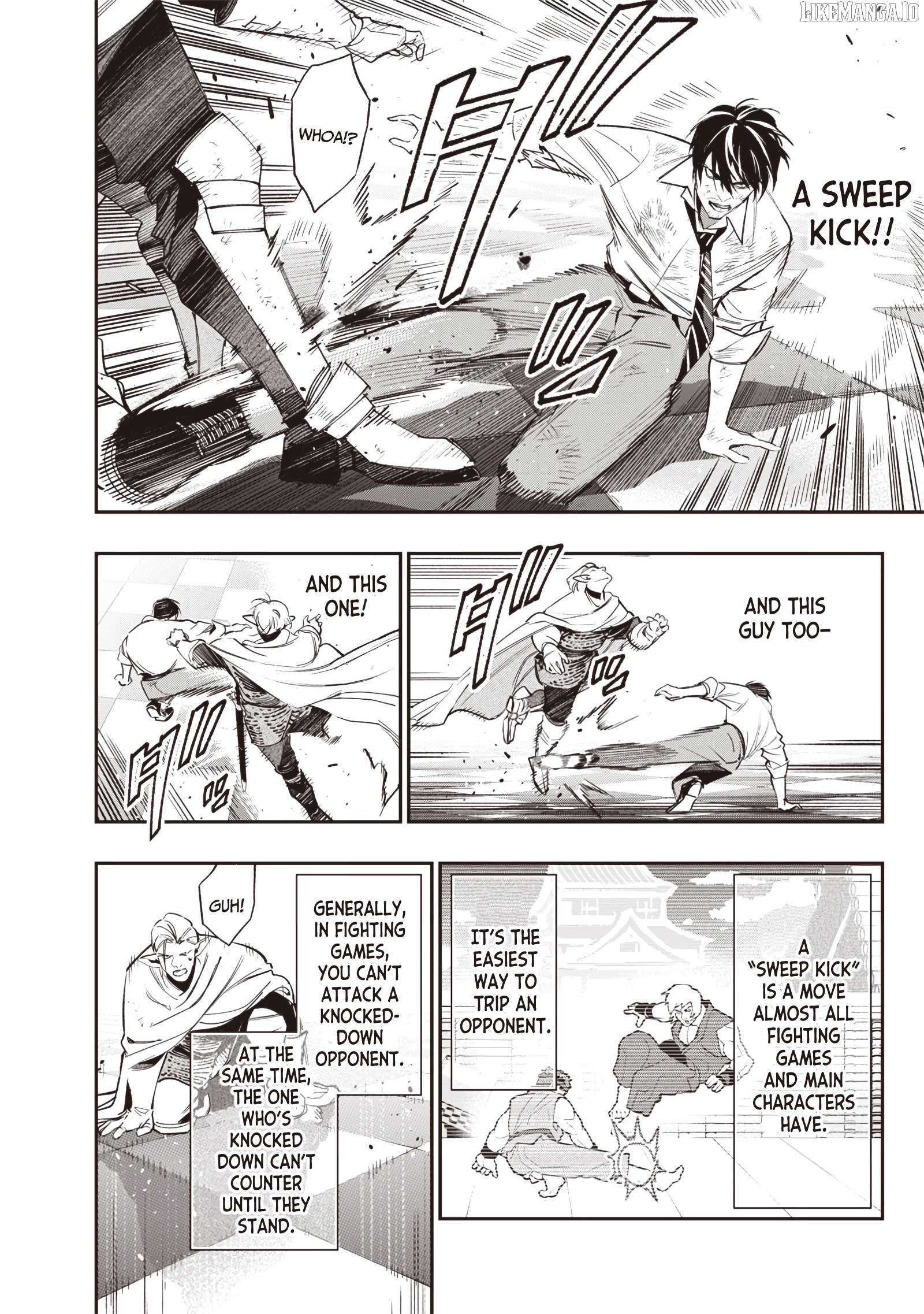 Reincarnated Fighting Gamer: An Old Man's Guide to Conquering Another World Chapter 3 - page 9