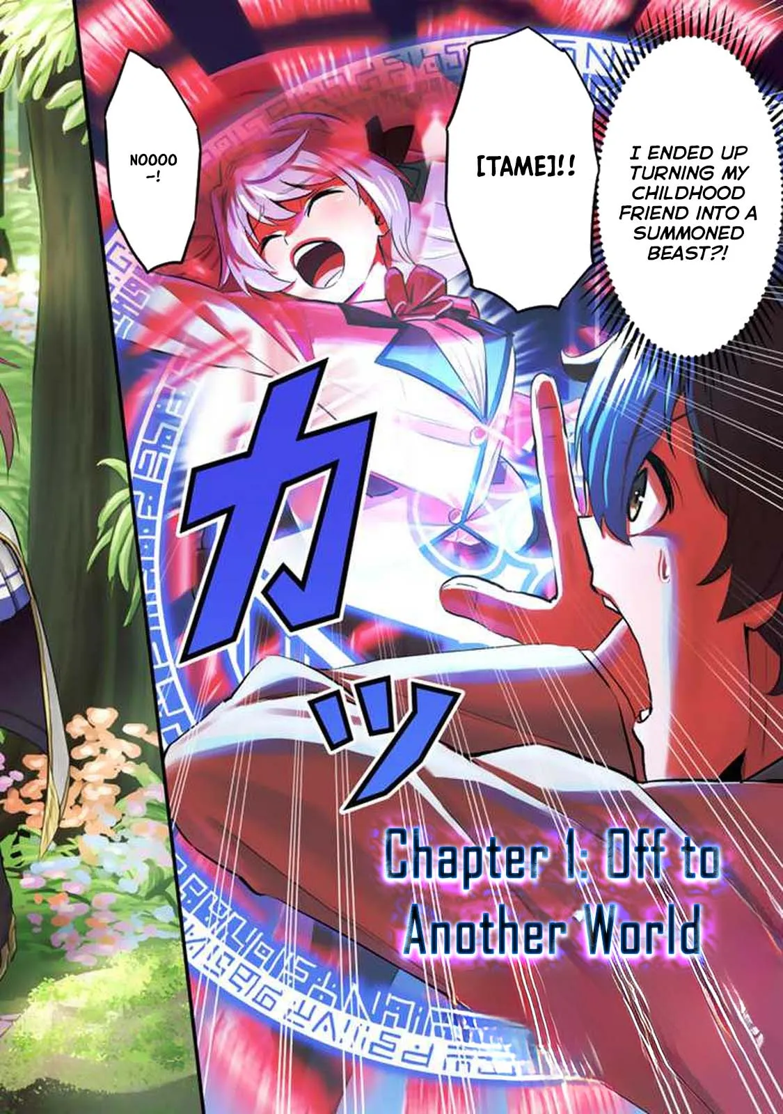 Isekai de Tame shita Saikyou no Tsukaima wa, Osananajimi no Bishoujo Deshita Chapter 1 - page 3
