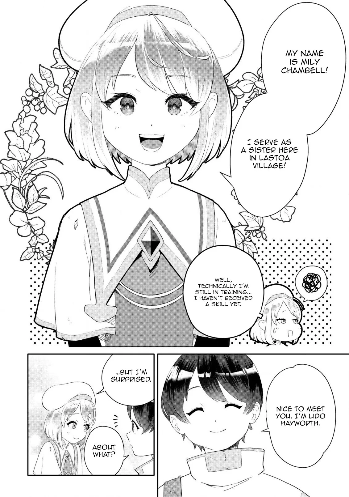 SSS-kyuu Skill Haifu Shinkan no Henkyou Second Life ~Sasen Saki no Murabito-tachi ni Aisare Nagara Saikou no Mura o Tsukurimasu!~ Chapter 2 - page 12