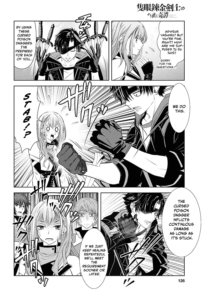 Sekigan Renkin Kenshi no Yarinaoshi Kitan Chapter 2 - page 8