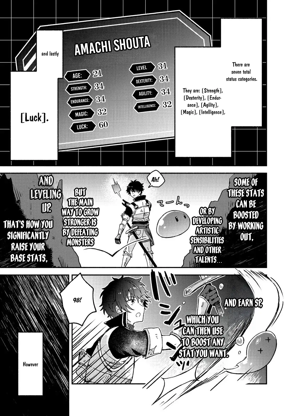 Level Gacha ~Hazure Status "Un" ga Kekkyoku Ichiban Juuyoudatta Ken~ Chapter 1 - page 10