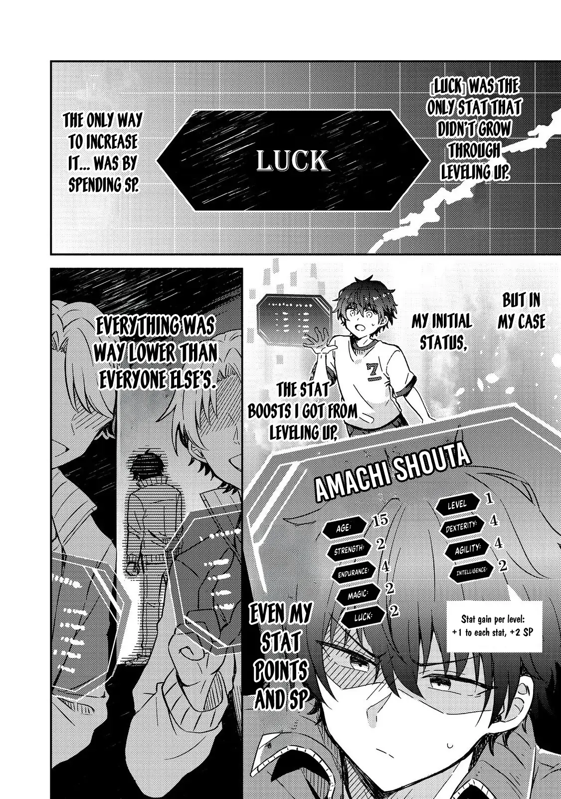 Level Gacha ~Hazure Status "Un" ga Kekkyoku Ichiban Juuyoudatta Ken~ Chapter 1 - page 11