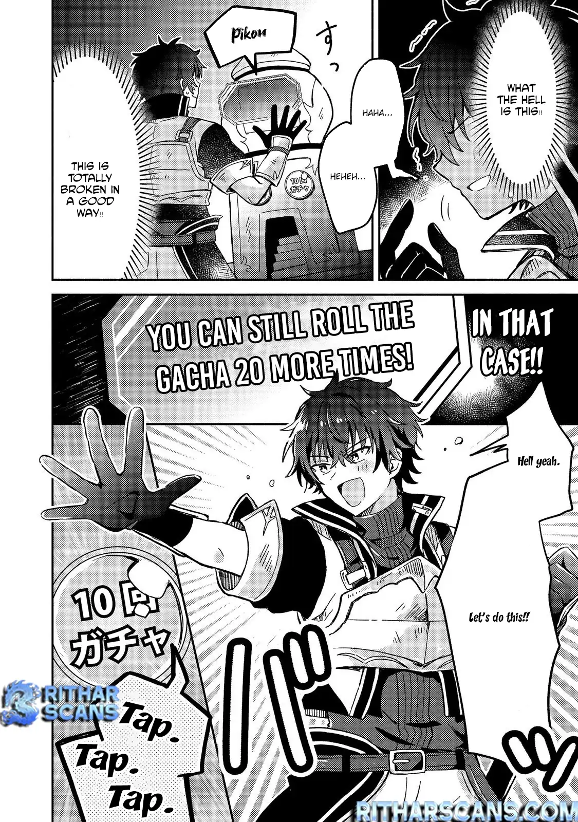 Level Gacha ~Hazure Status "Un" ga Kekkyoku Ichiban Juuyoudatta Ken~ Chapter 1 - page 47