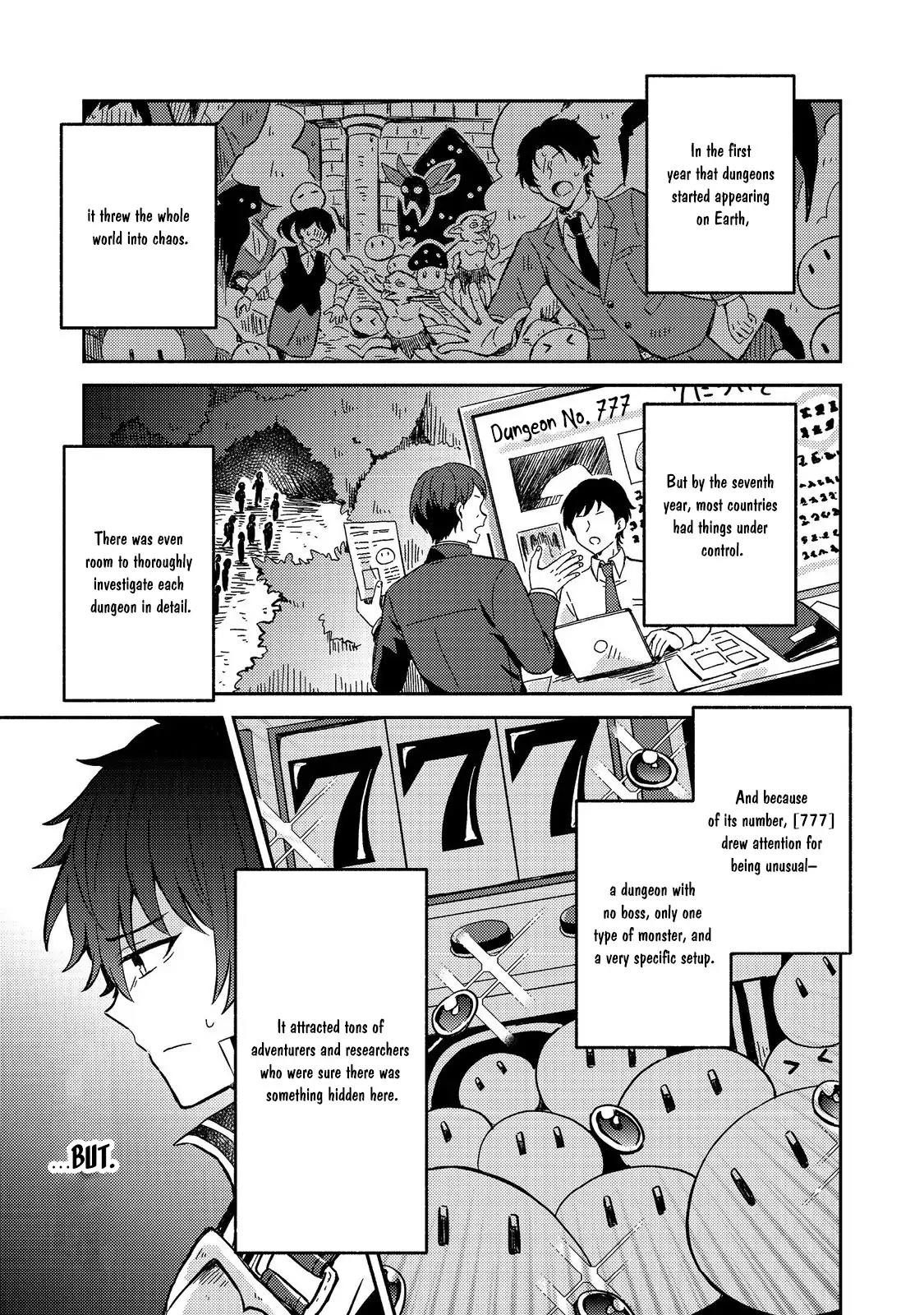 Level Gacha ~Hazure Status "Un" ga Kekkyoku Ichiban Juuyoudatta Ken~ Chapter 1 - page 8