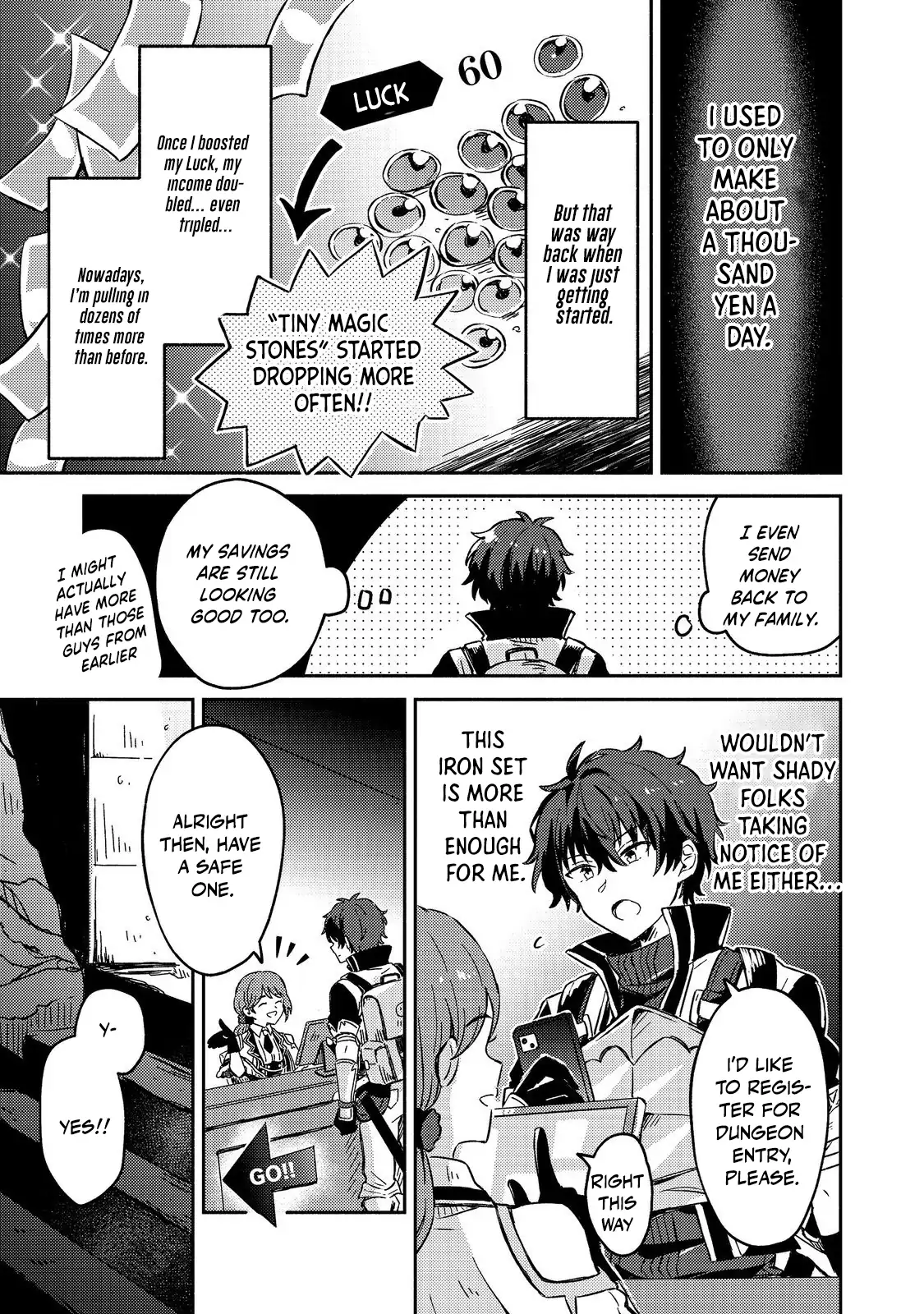 Level Gacha ~Hazure Status "Un" ga Kekkyoku Ichiban Juuyoudatta Ken~ Chapter 2 - page 13