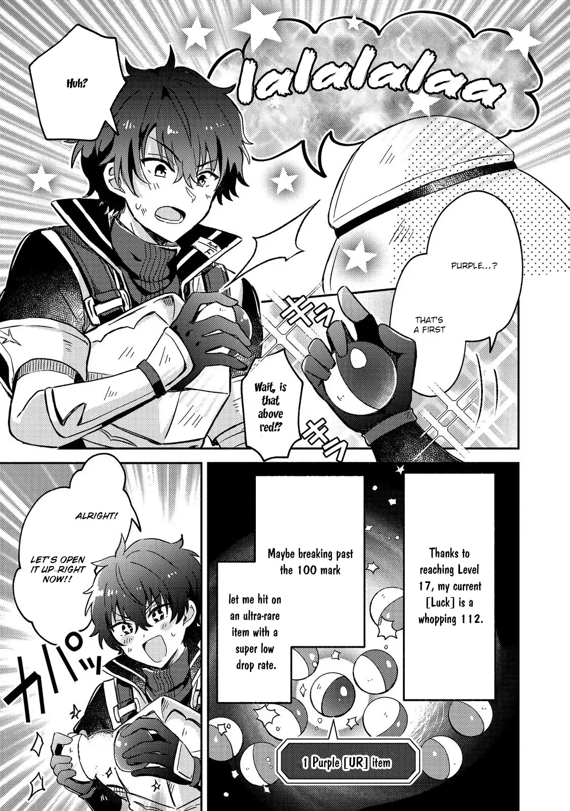 Level Gacha ~Hazure Status "Un" ga Kekkyoku Ichiban Juuyoudatta Ken~ Chapter 3 - page 14