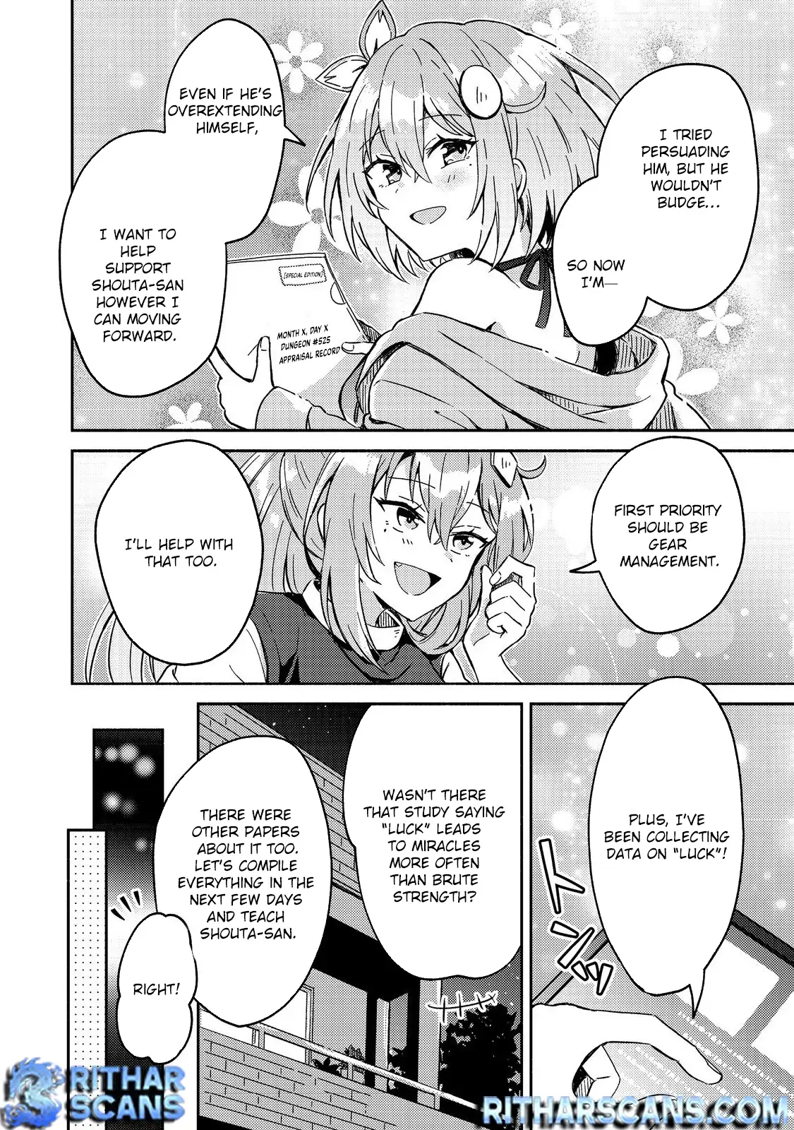 Level Gacha ~Hazure Status "Un" ga Kekkyoku Ichiban Juuyoudatta Ken~ Chapter 4 - page 17