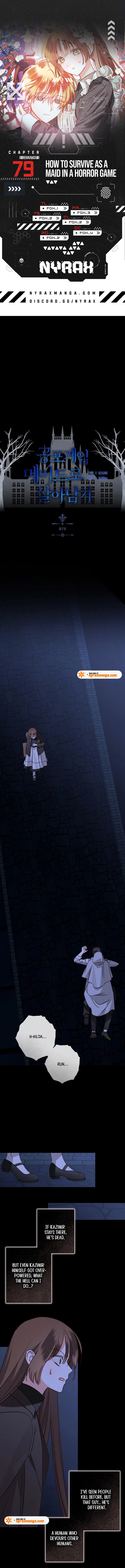 How to Survive as a Maid in a Horror Game Chapter 79 - page 1