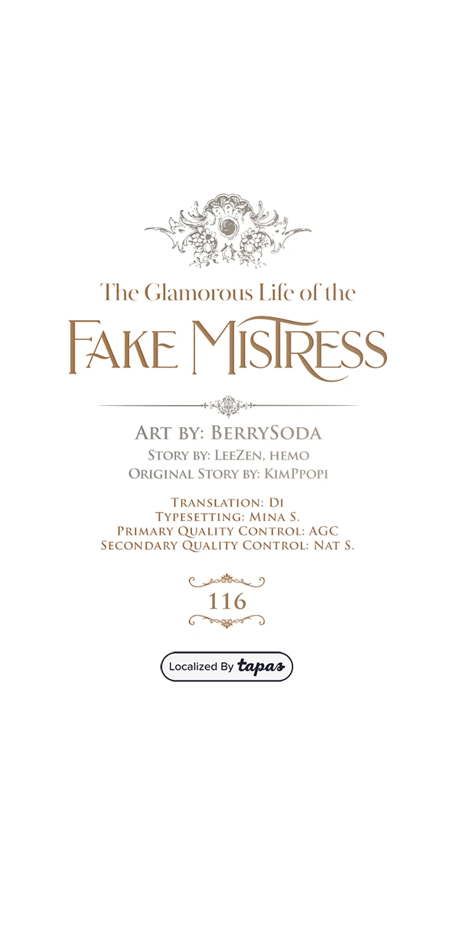 The Glamorous Life of the Fake Mistress Chapter 116 - page 12