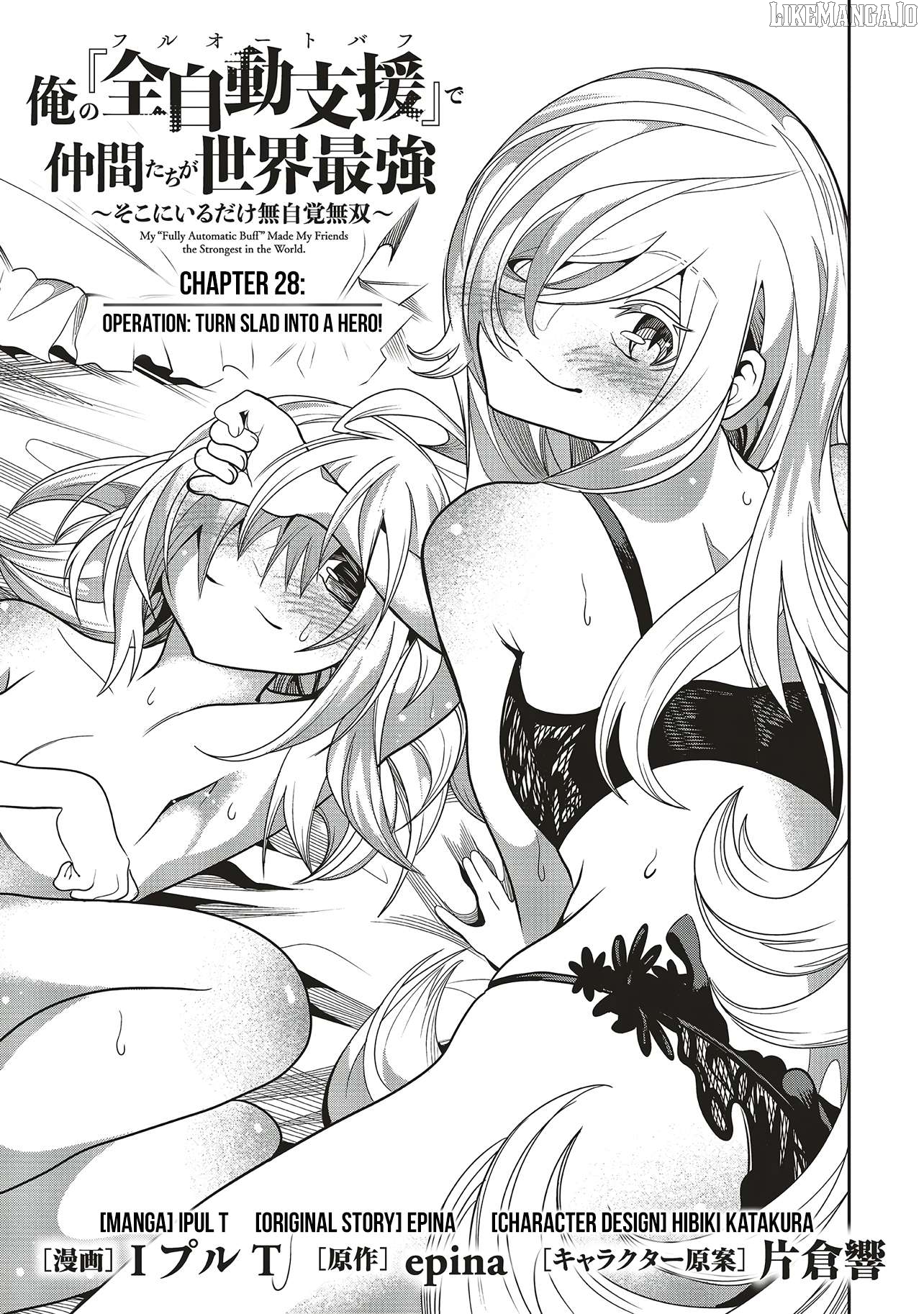 My "Fully Automatic Buff" Made My Friends the Strongest in the World Chapter 28 - page 1