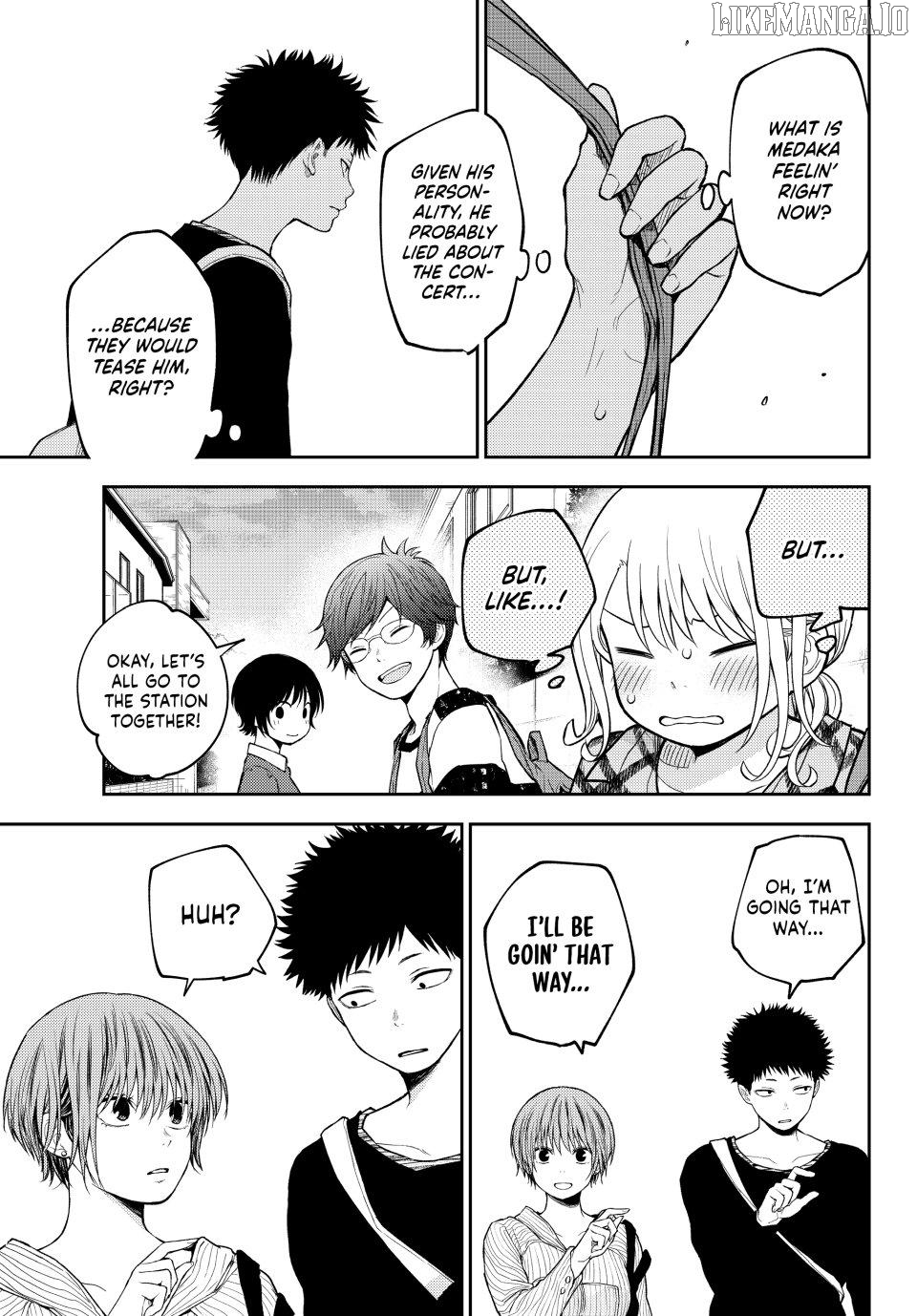 My Charms Are Wasted On Kuroiwa Medaka Chapter 192 - page 11