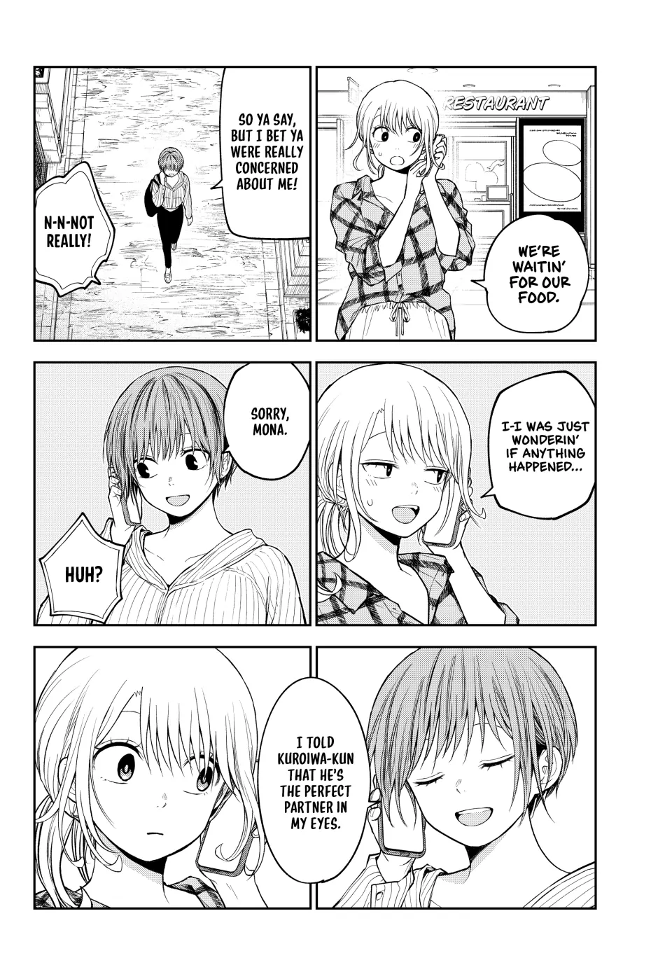 My Charms Are Wasted On Kuroiwa Medaka Chapter 194 - page 10