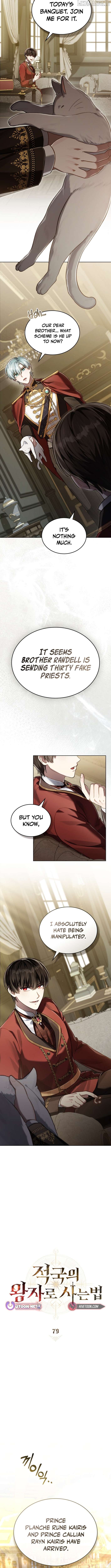 Living as the Enemy Prince Chapter 79 - page 3
