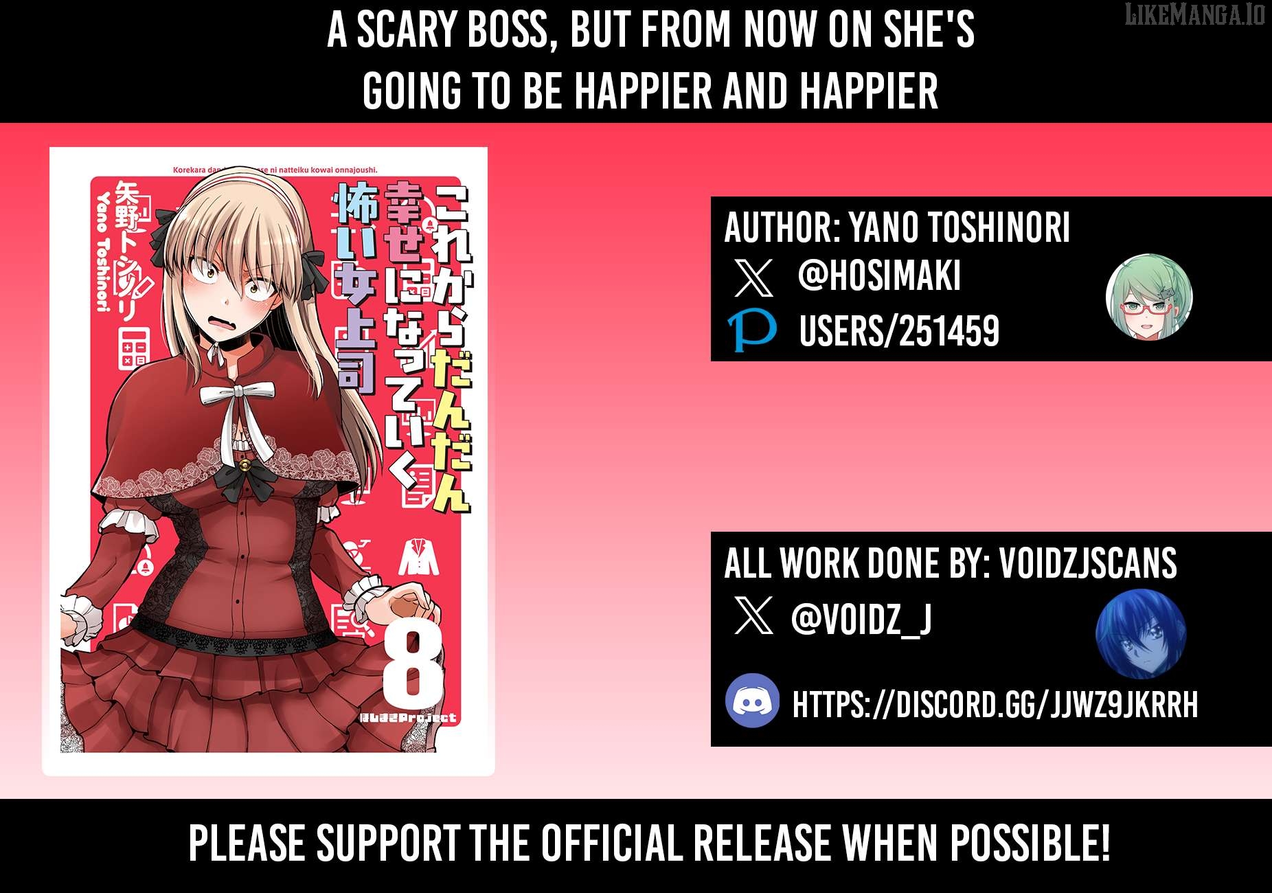 Kore Kara Dandan Shiawase Ni Natte Iku Kowai Onna Joushi Chapter 130 - page 1
