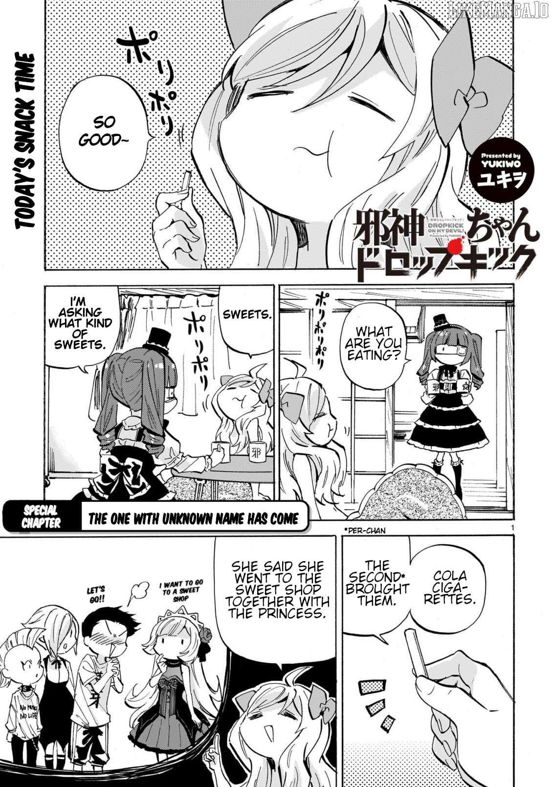Jashin-chan Dropkick Chapter 285 - page 1