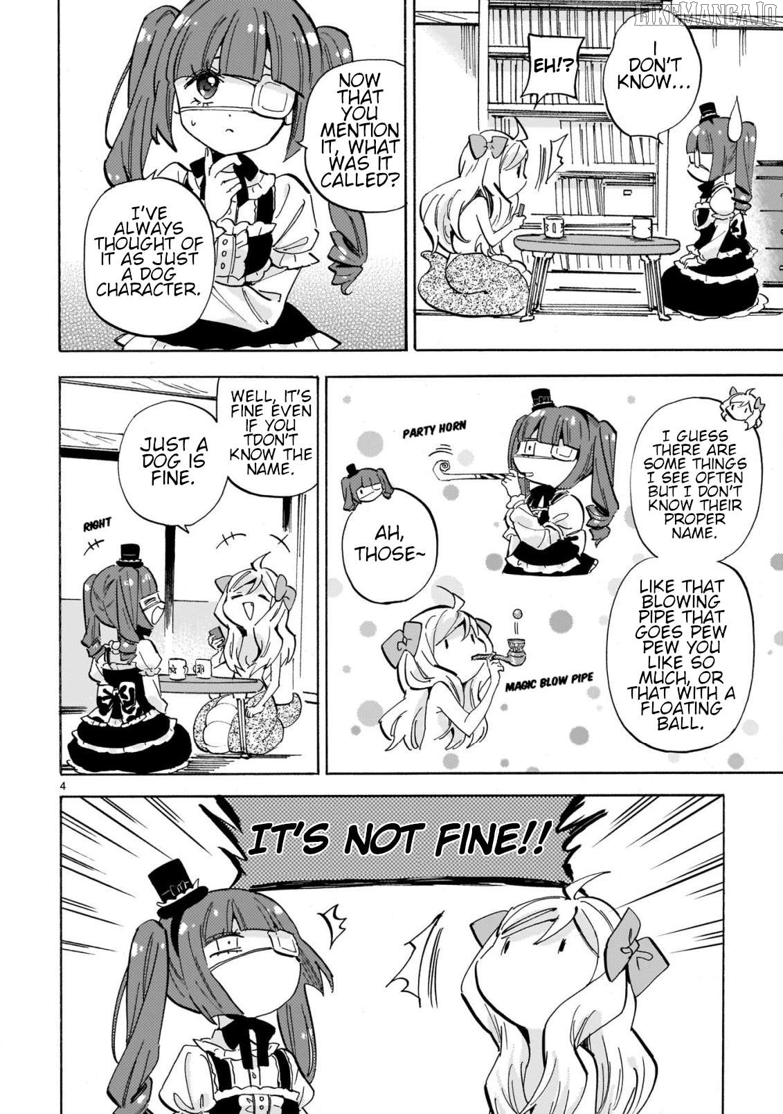Jashin-chan Dropkick Chapter 285 - page 4