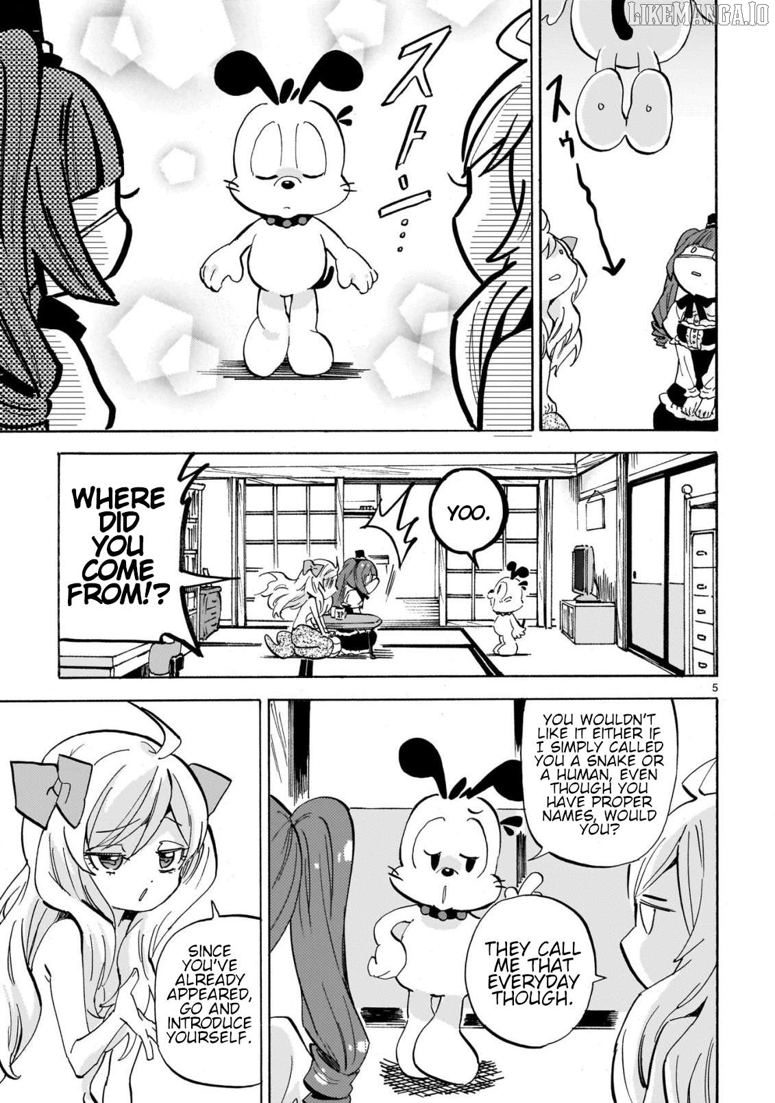 Jashin-chan Dropkick Chapter 285 - page 5