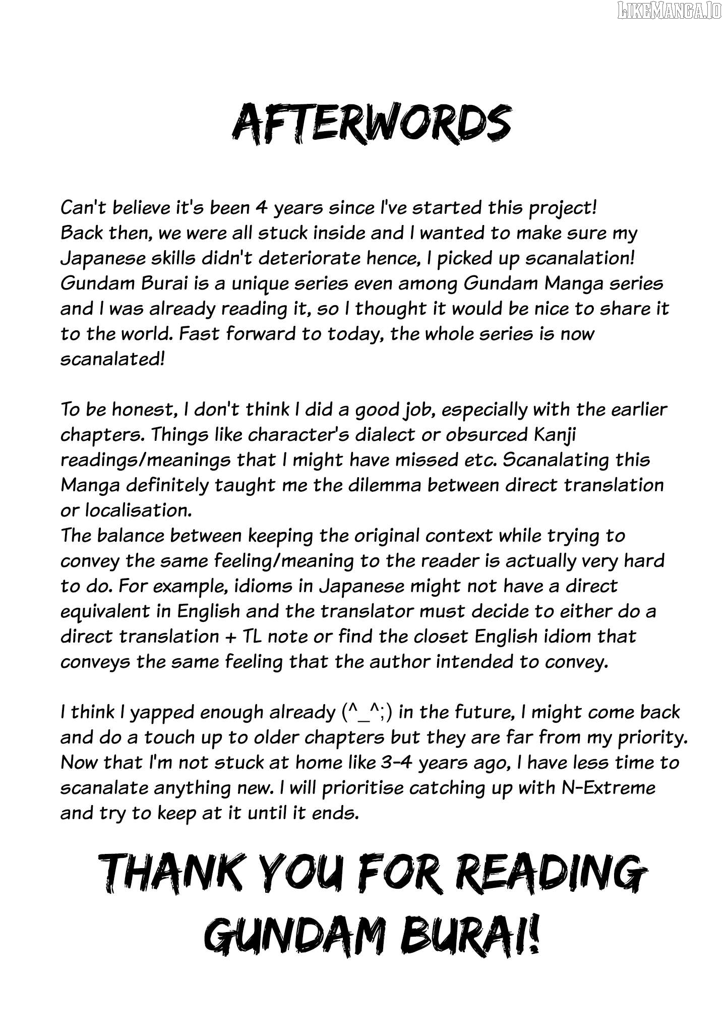 Mobile War History Gundam Burai Chapter 36.5 - page 10