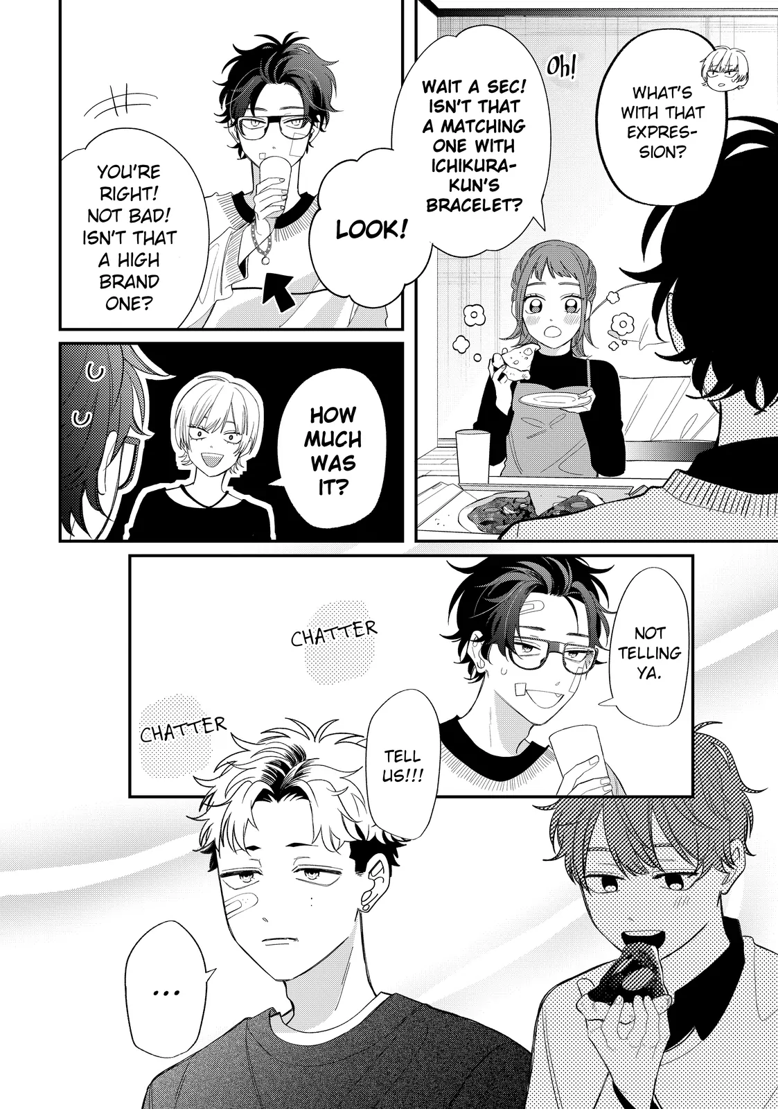 Megane, Tokidoki, Yankee-kun Chapter 39.1 - page 14