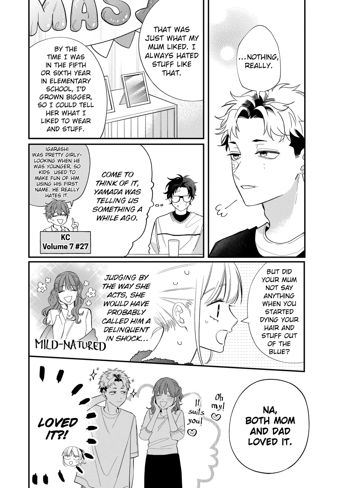 Megane, Tokidoki, Yankee-kun Chapter 39.1 - page 16