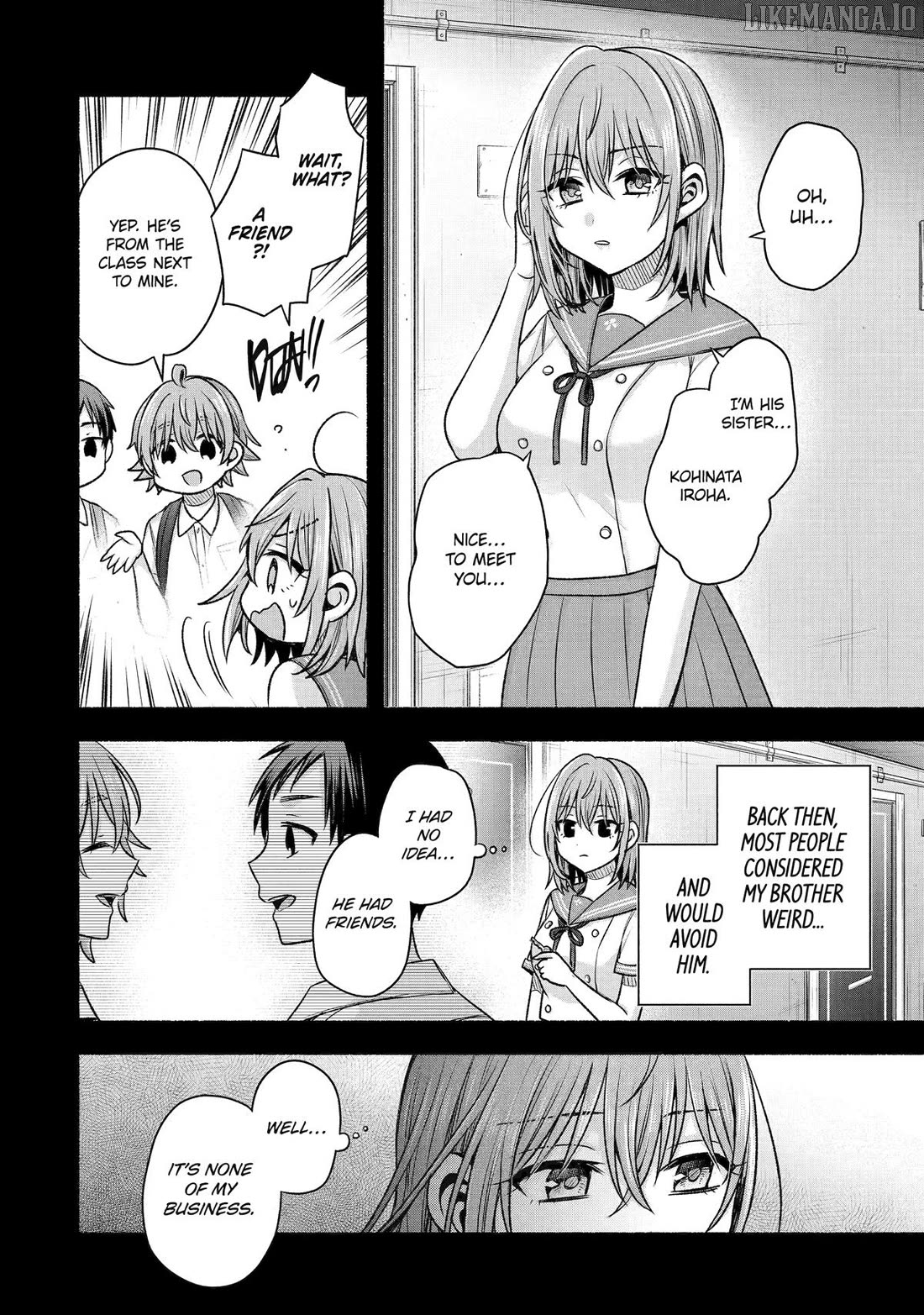 My Friend's Little Sister Is Only Annoying to Me Chapter 49 - page 6