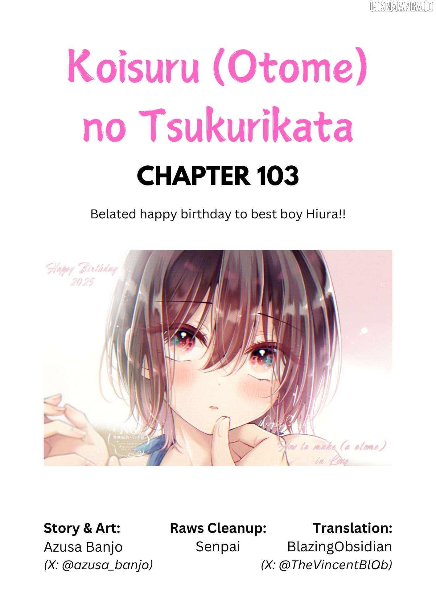I Turned My Childhood Friend (♂) Into A Girl Chapter 103 - page 1