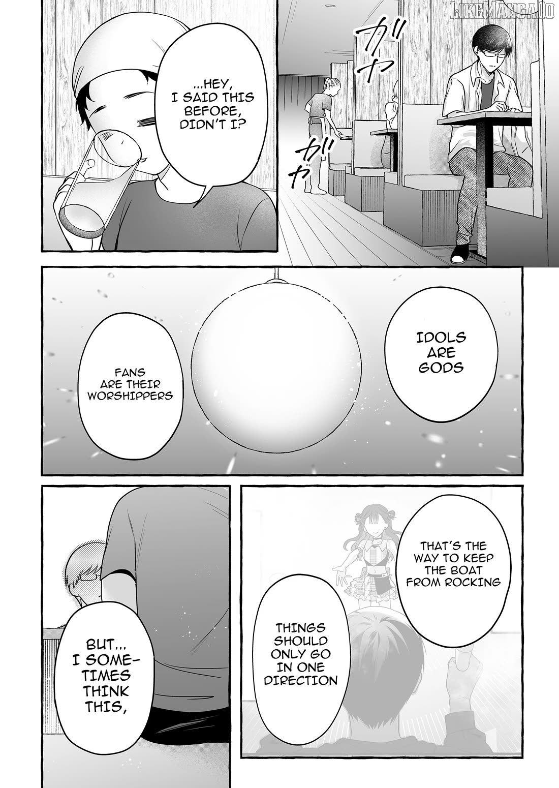 The Useless Idol and Her Only Fan in the World Chapter 47 - page 12