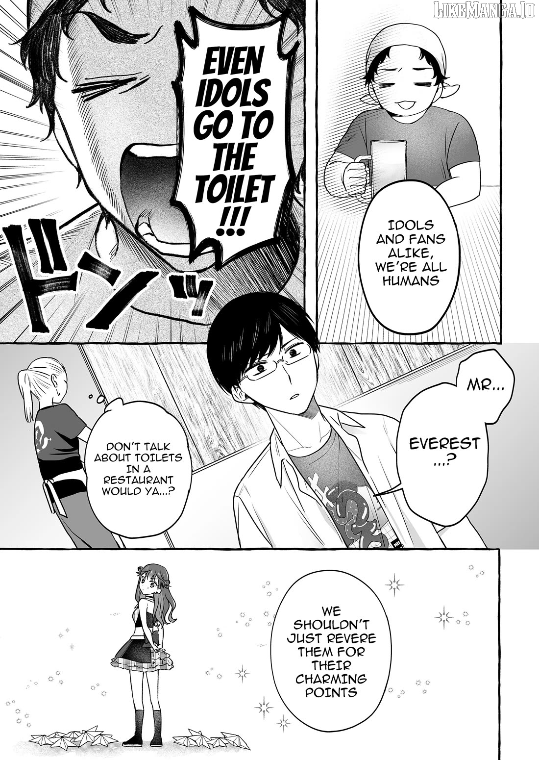 The Useless Idol and Her Only Fan in the World Chapter 47 - page 13