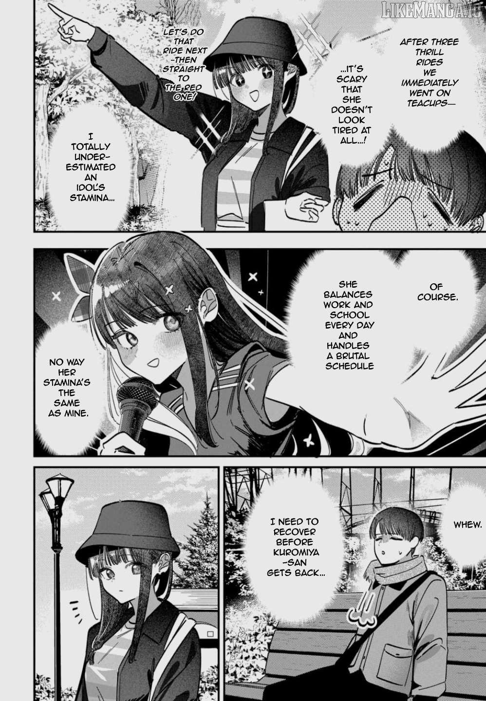 Houkago No Idol Ni Wa Himitsu Ga Aru Chapter 66 - page 8