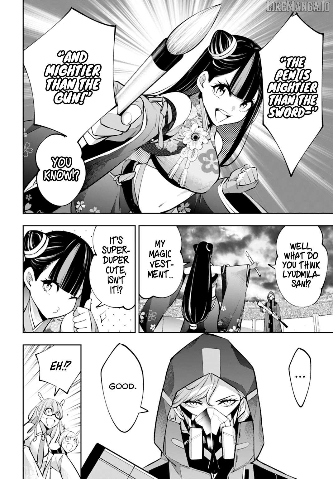 Majo Taisen - The War of Greedy Witches Chapter 58 - page 12