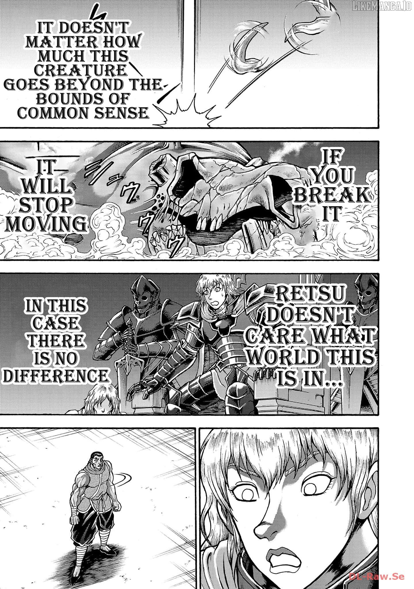 Baki Gaiden – Retsu Kaioh Isekai Tensei Shitemo Ikkō Kamawan! Chapter 52 - page 16