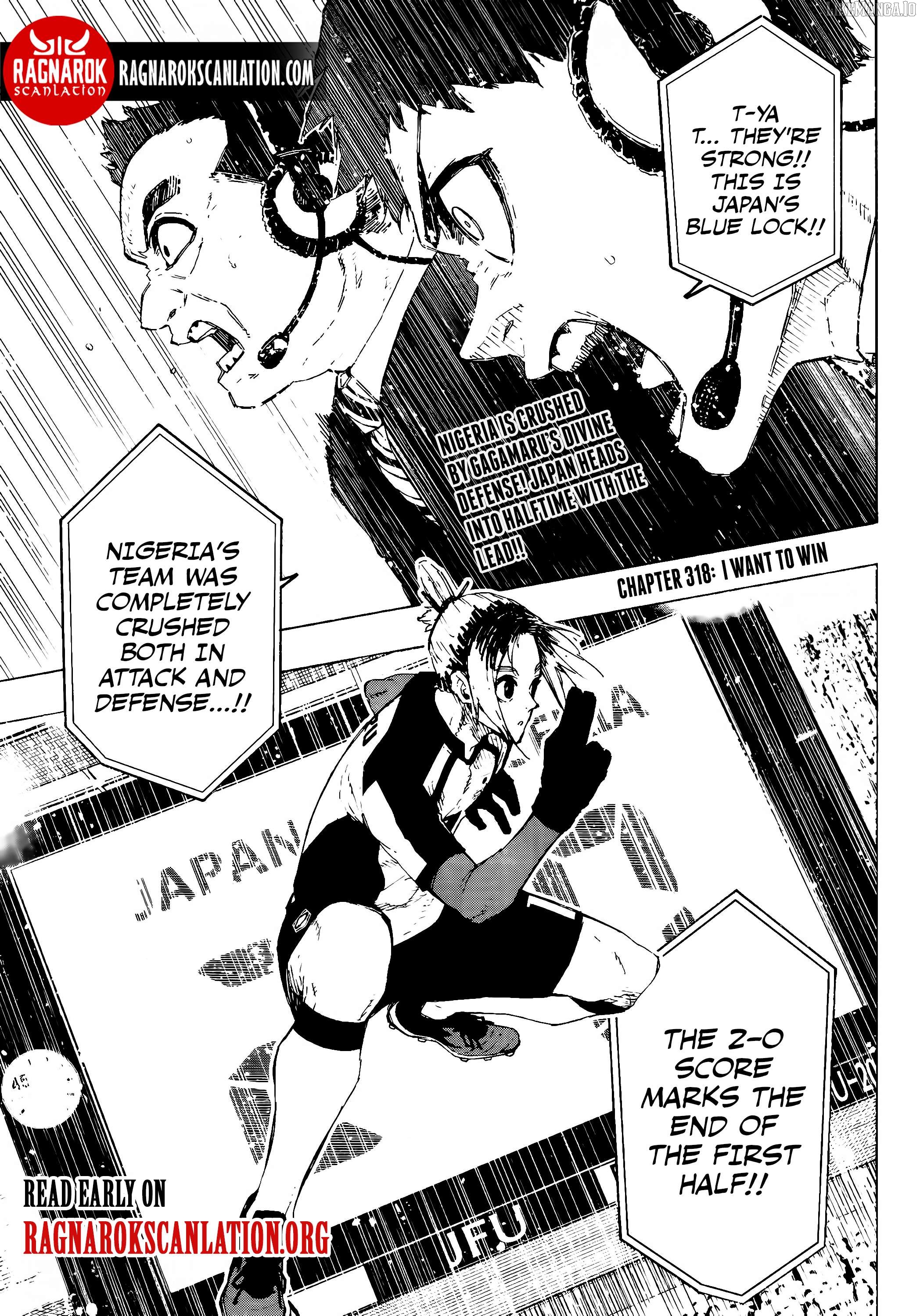 Blue Lock Chapter 318 - page 1