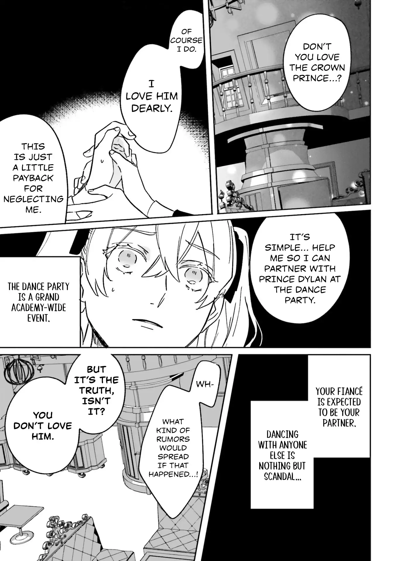 The Villainess is oblivious to the Prince's True Doting Nature. Chapter 17 - page 18