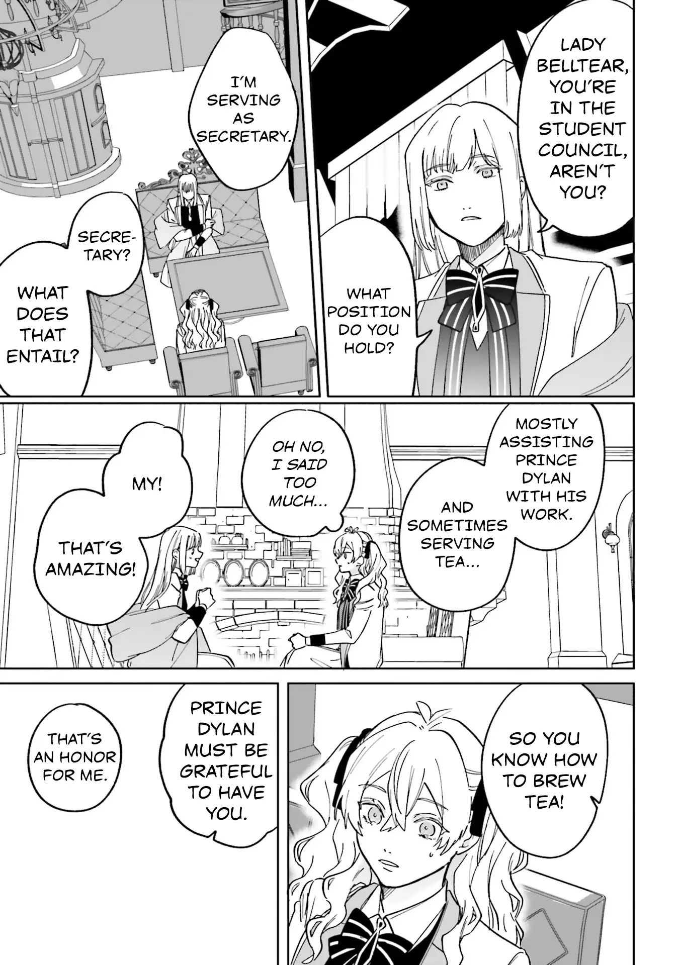 The Villainess is oblivious to the Prince's True Doting Nature. Chapter 17 - page 8
