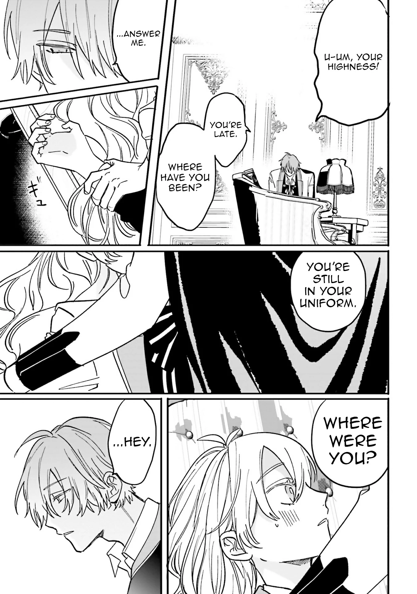 The Villainess is oblivious to the Prince's True Doting Nature. Chapter 19 - page 6