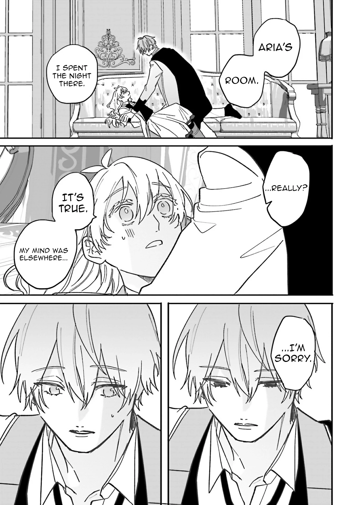 The Villainess is oblivious to the Prince's True Doting Nature. Chapter 19 - page 8