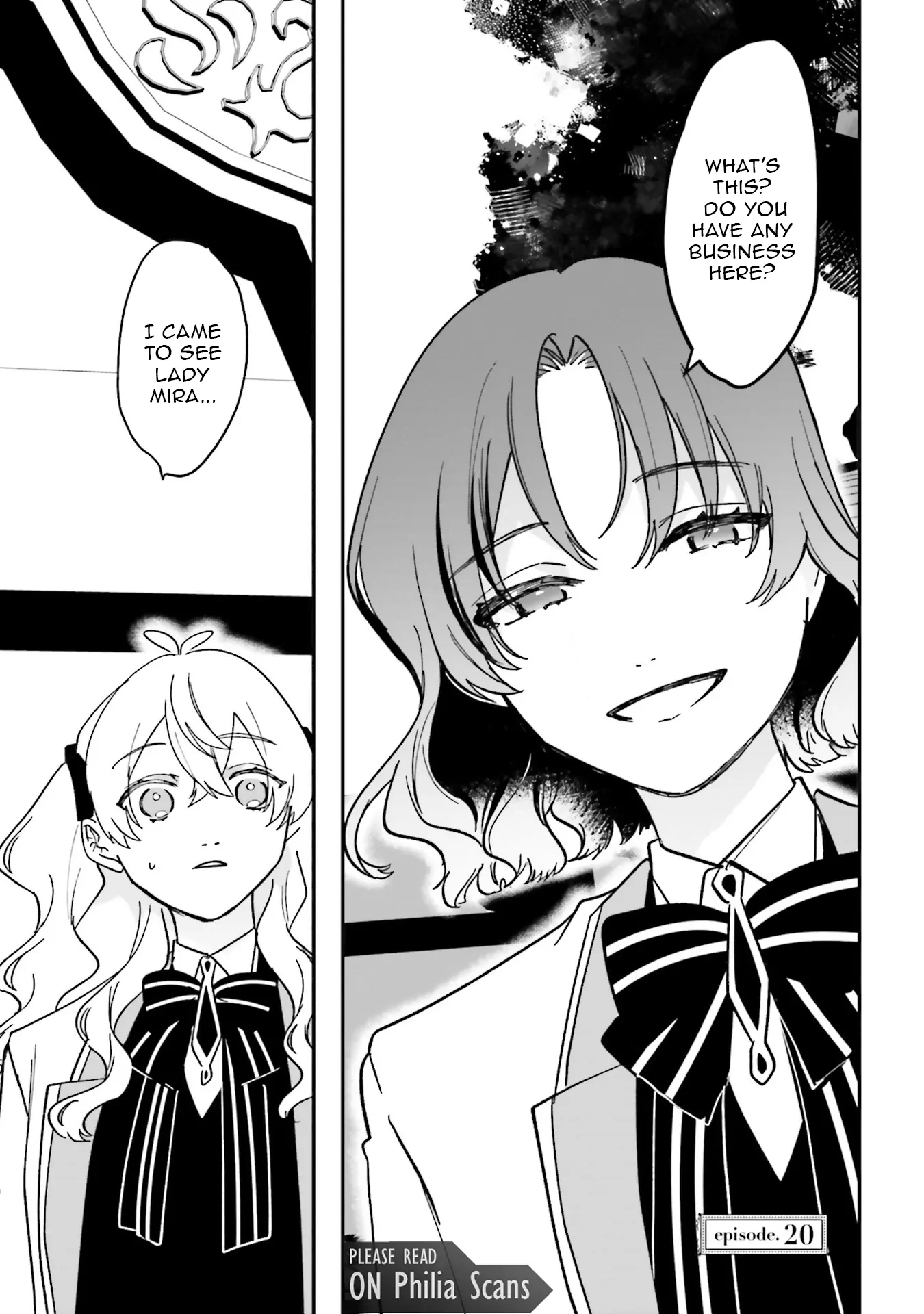 The Villainess is oblivious to the Prince's True Doting Nature. Chapter 20 - page 1