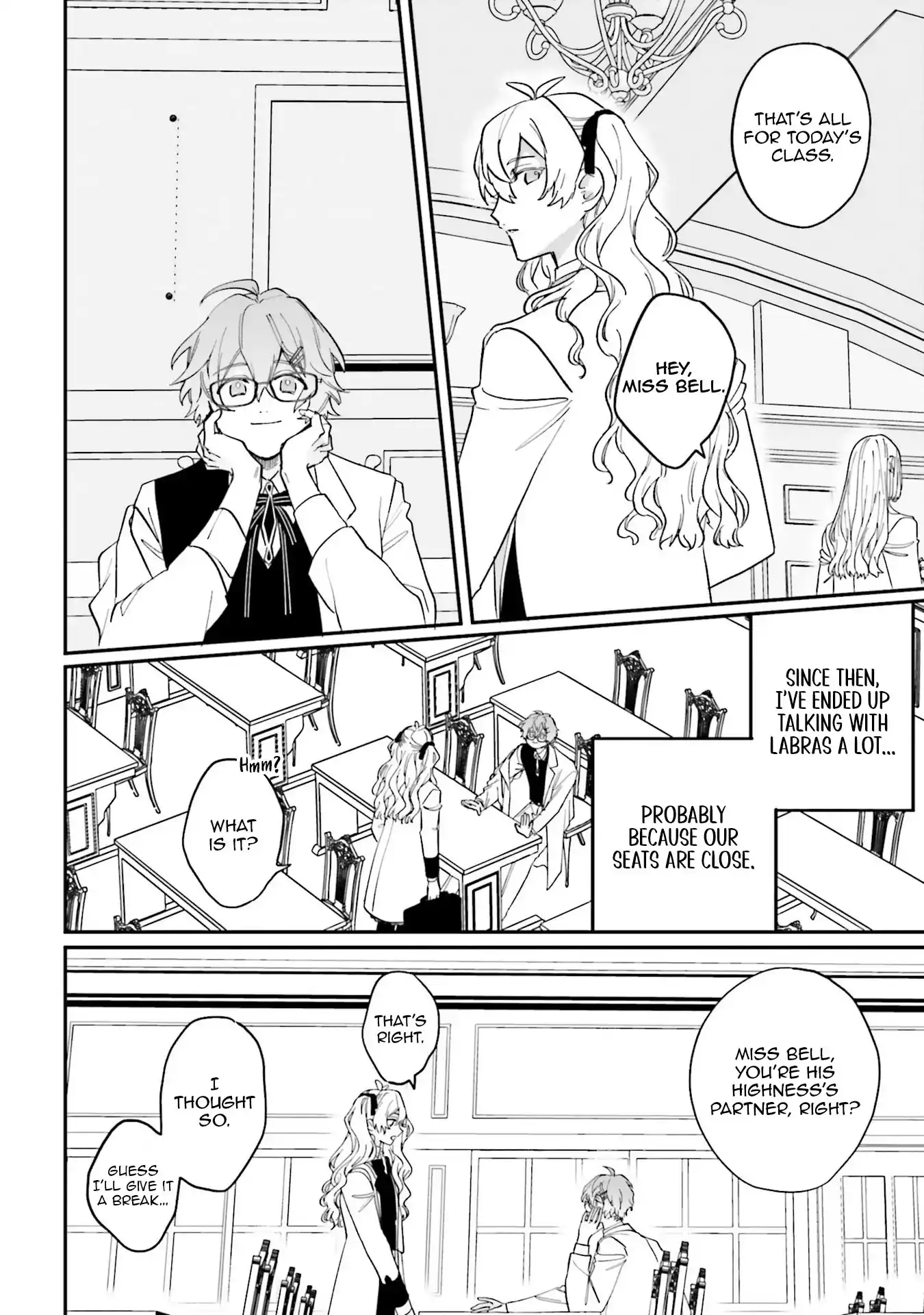 The Villainess is oblivious to the Prince's True Doting Nature. Chapter 21 - page 3