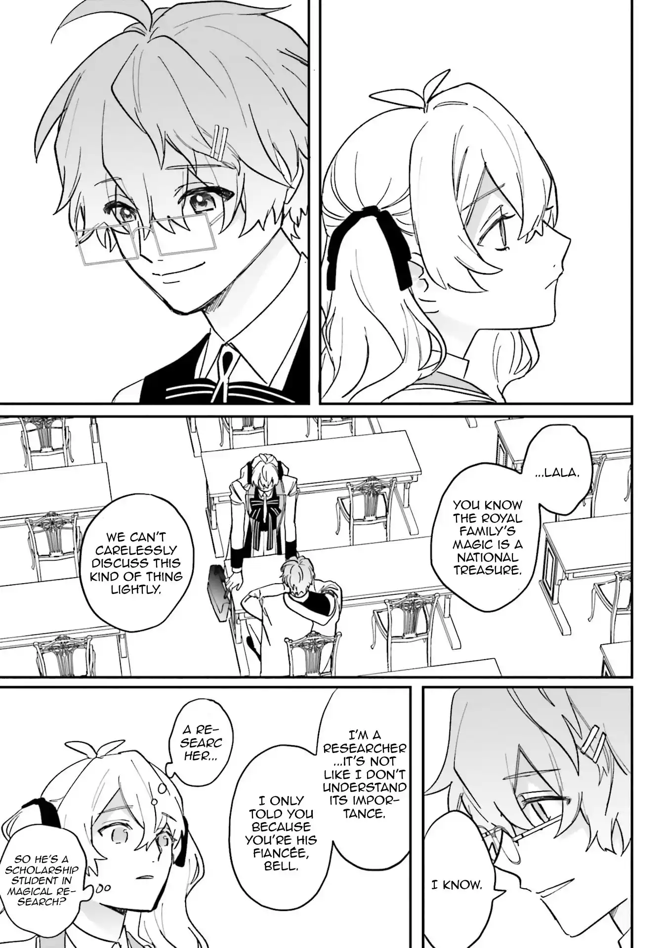 The Villainess is oblivious to the Prince's True Doting Nature. Chapter 21 - page 6