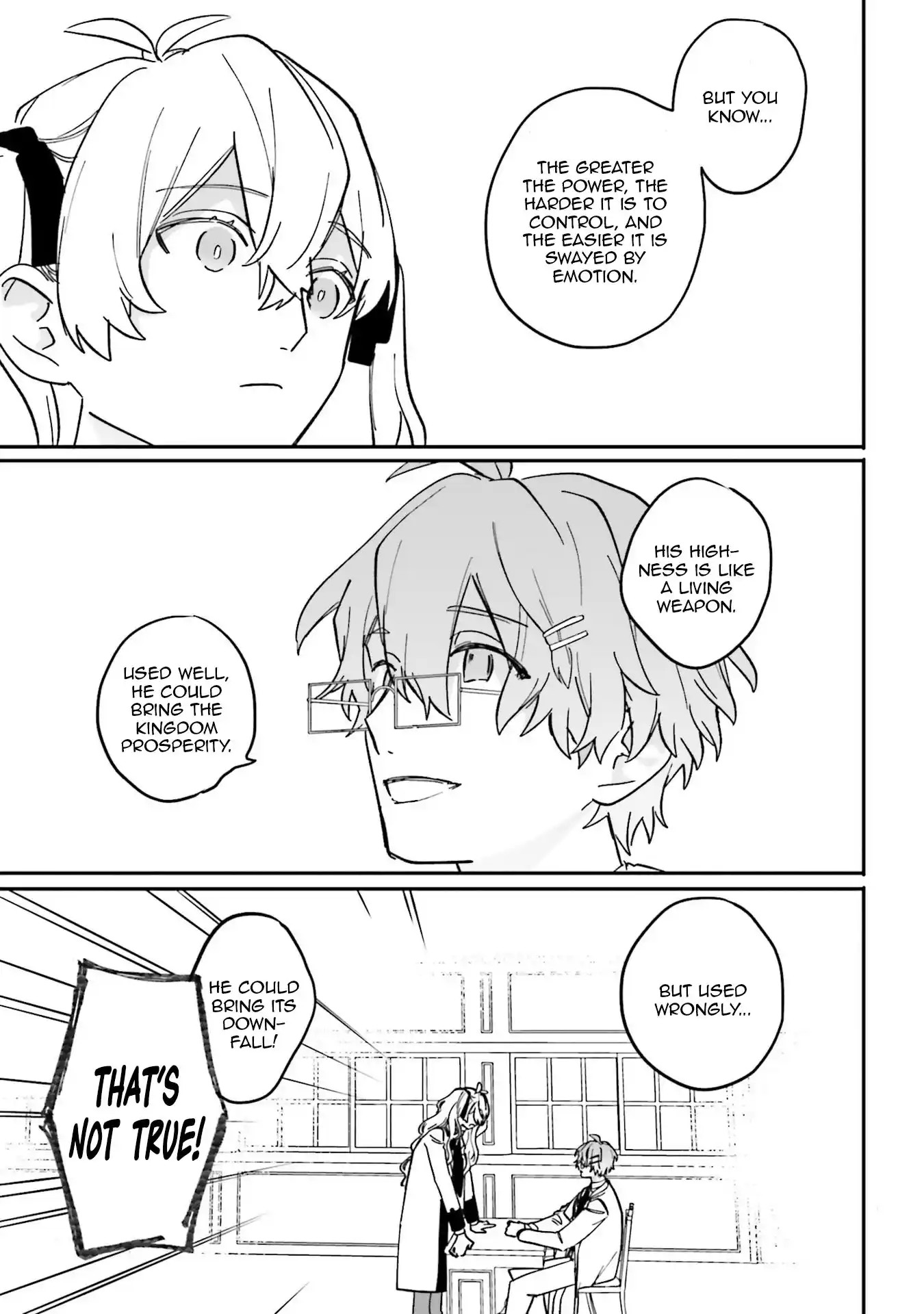 The Villainess is oblivious to the Prince's True Doting Nature. Chapter 21 - page 8