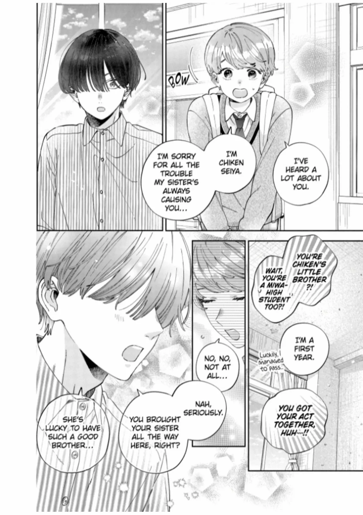 I Won't Fall for Him Just Because of His Face Chapter 48.1 - page 4