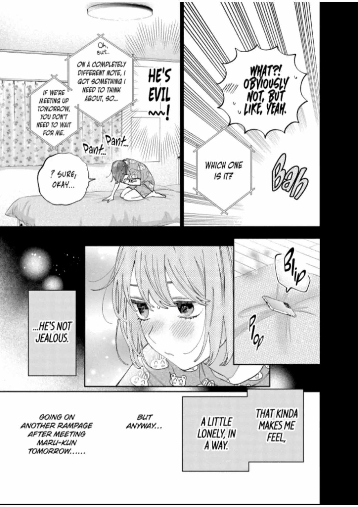 I Won't Fall for Him Just Because of His Face Chapter 48.1 - page 9